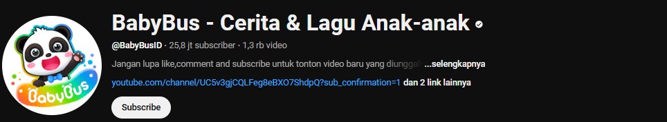 BabyBus channel