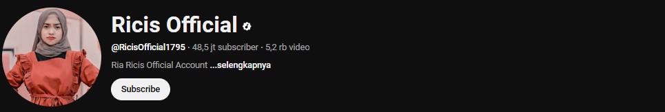 Ricis Official channel