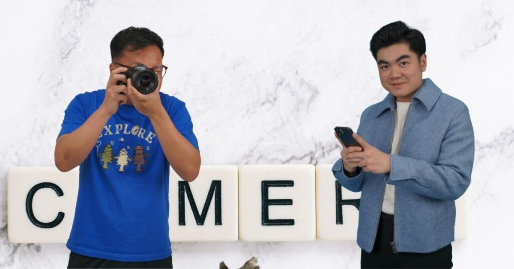 kamera hp vs kamera mirorrles untuk konten
